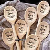 Personalized Baking Spoon Wood Spoon
