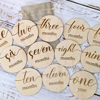 Monthly Baby Milestone Discs