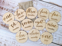Monthly Baby Milestone Discs