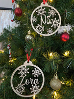 Personalized Name Christmas Ornament